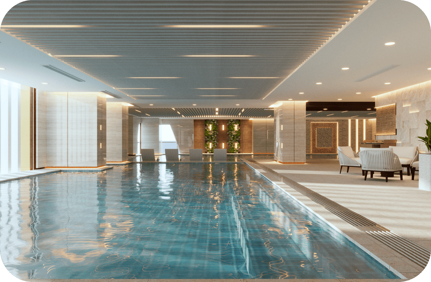 Bể bơi 4 mùa Horizon pool