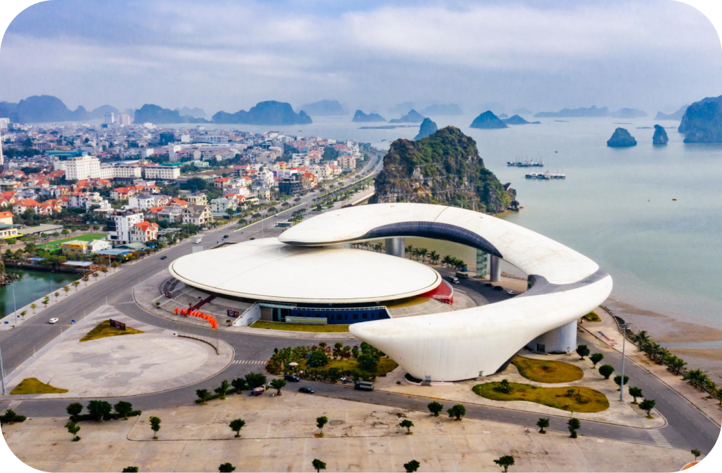 Cung Quy hoạch, Hội chợ, Triển lãm và Văn hóa tỉnh Quảng Ninh (Cung Cá heo)